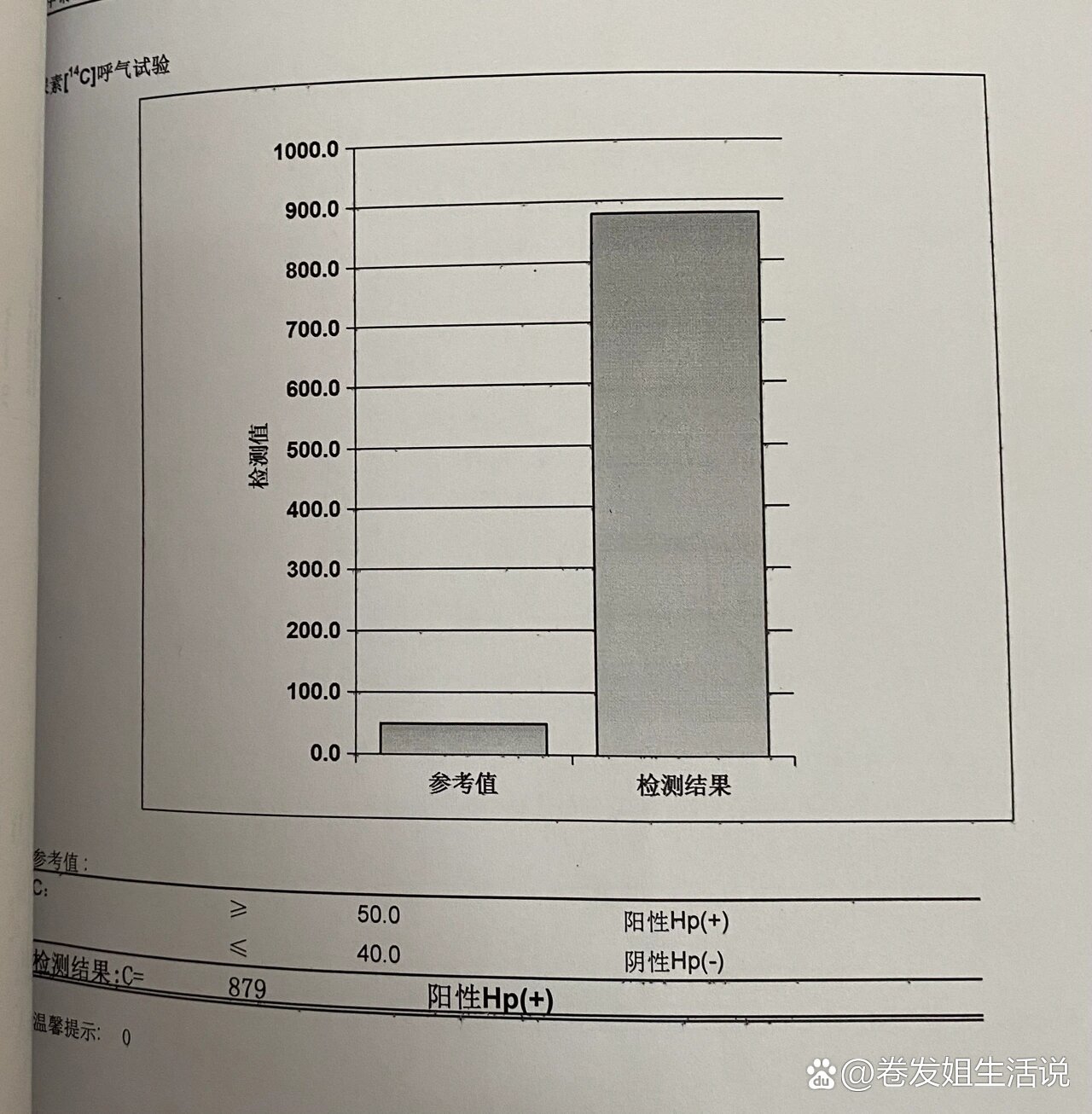 碳14阳性图片