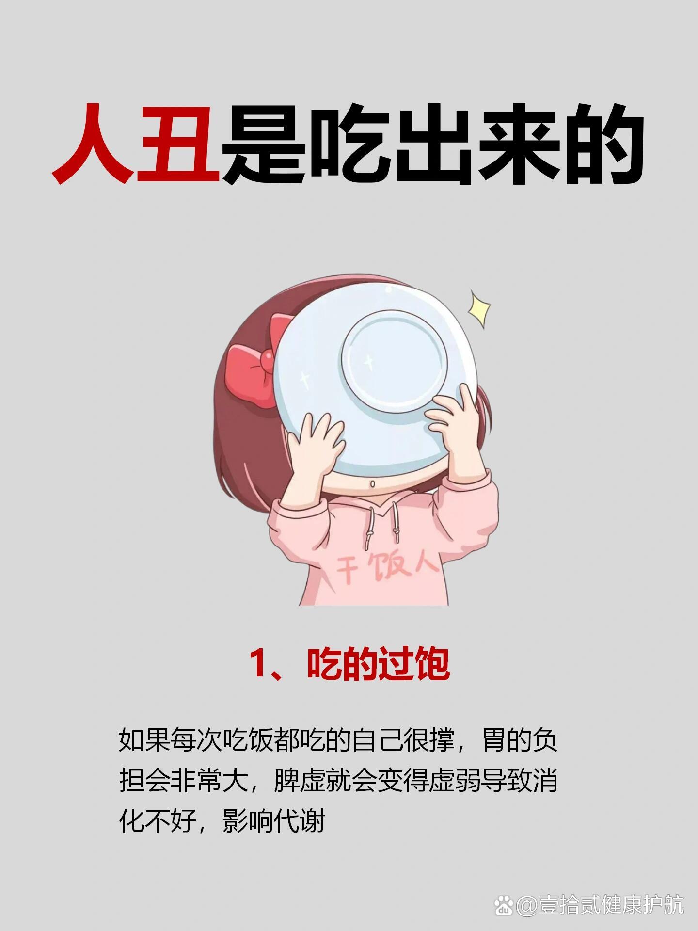人丑,视其实是吃出来的!