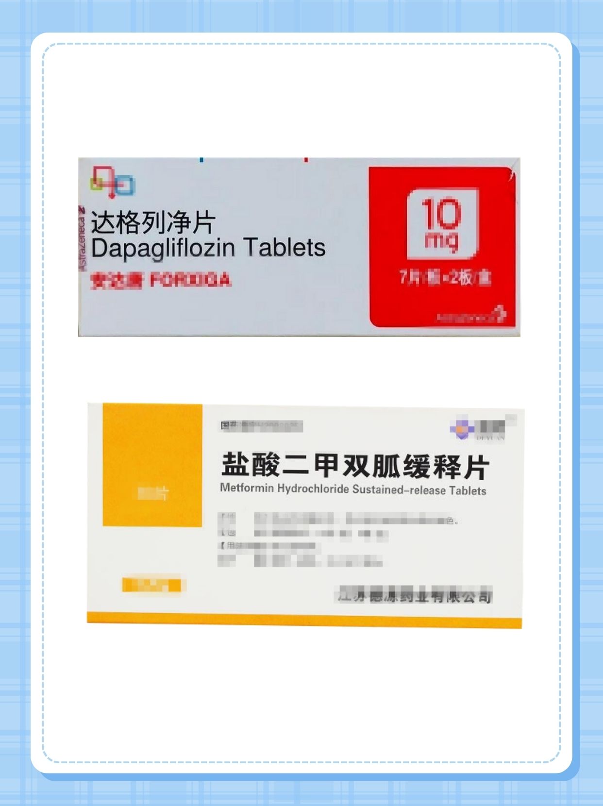 不懂就问,达格列净和二甲双胍可以一起吃吗?