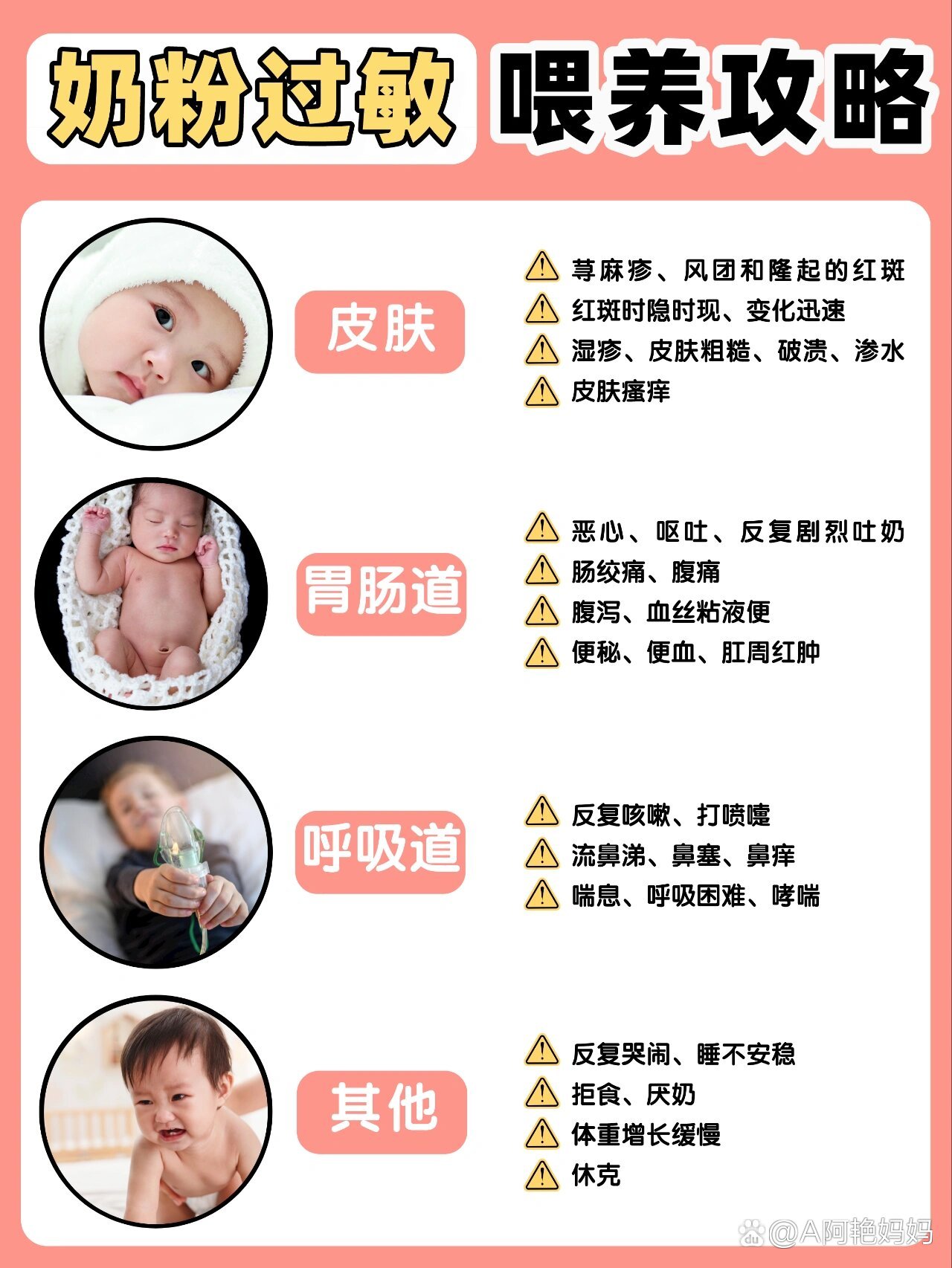 宝宝奶粉过敏怎么办71喂养攻略赶紧收藏73