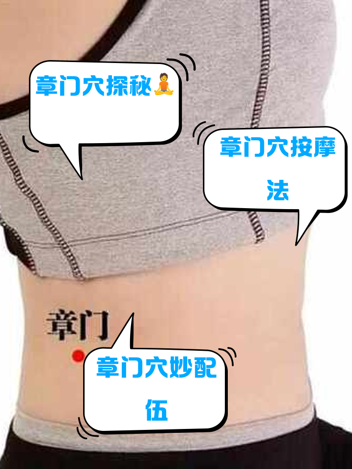 章门穴的准确位置及按摩手法