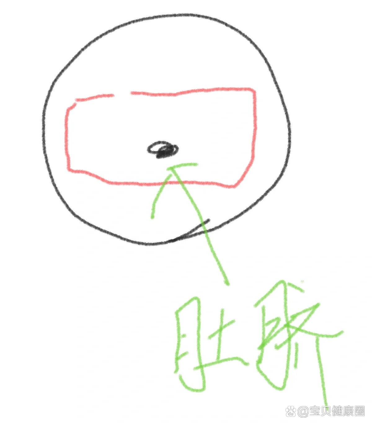 孕晚期,肚脐眼旁边那一圈,痛得要了老命了