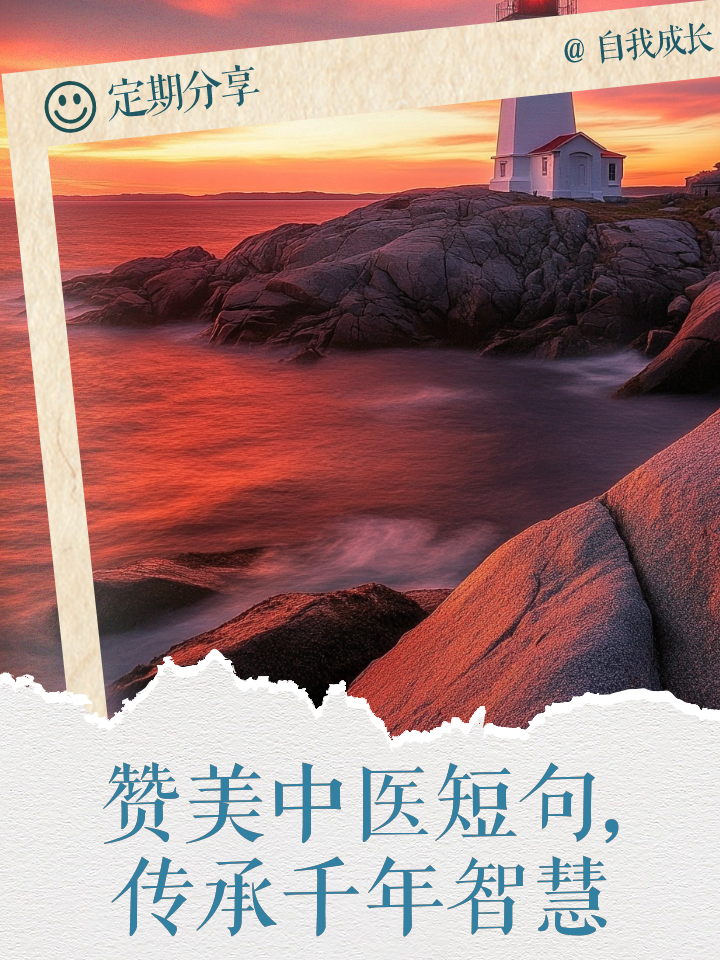 赞美中医短句，传承千年智慧