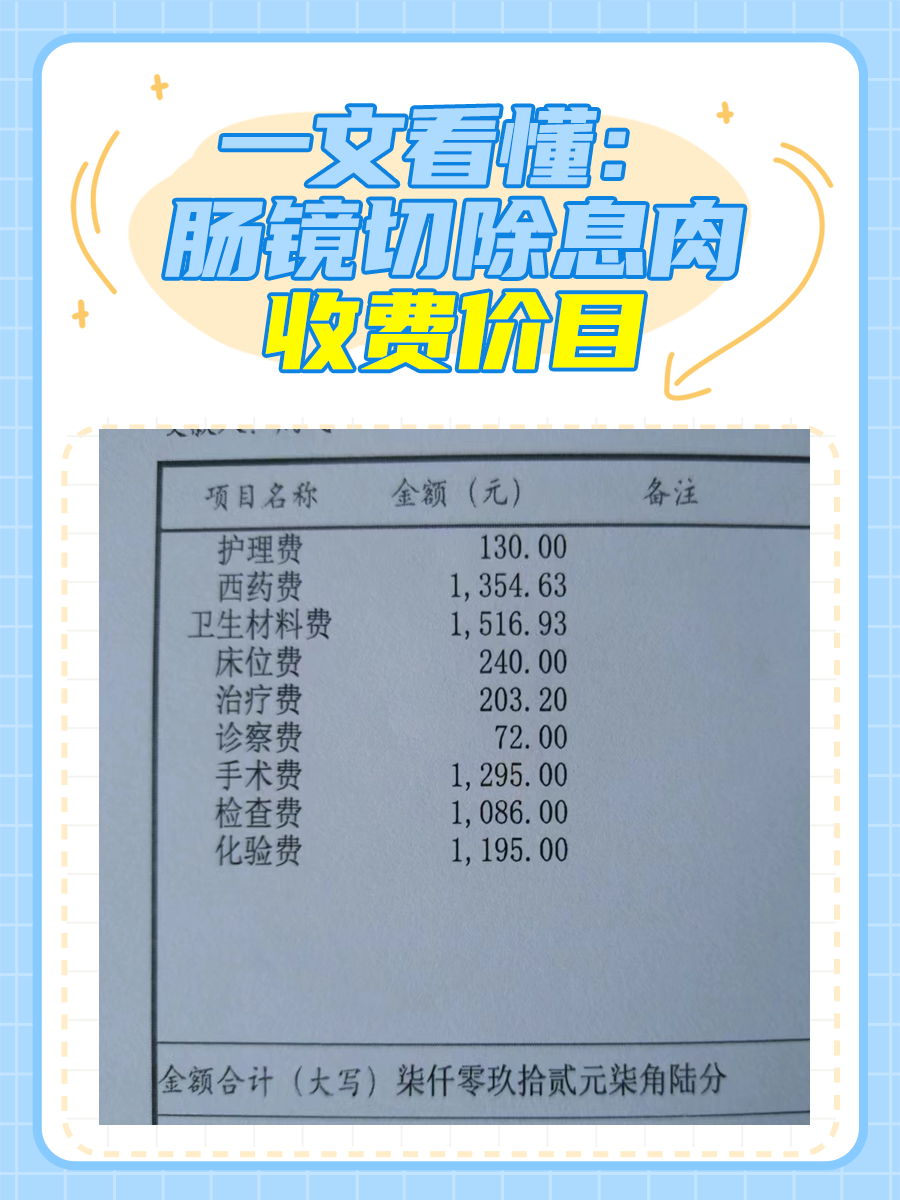 p>77前些天有位患者问我,关于肠镜切除息肉的价格.
