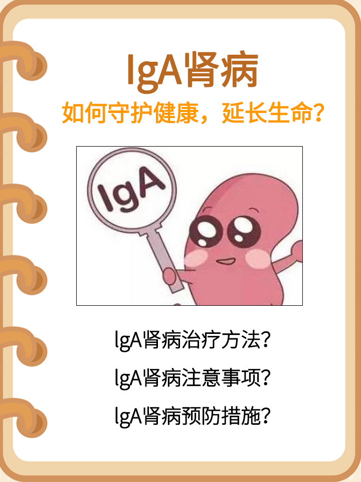 iga肾病 如何守护健康