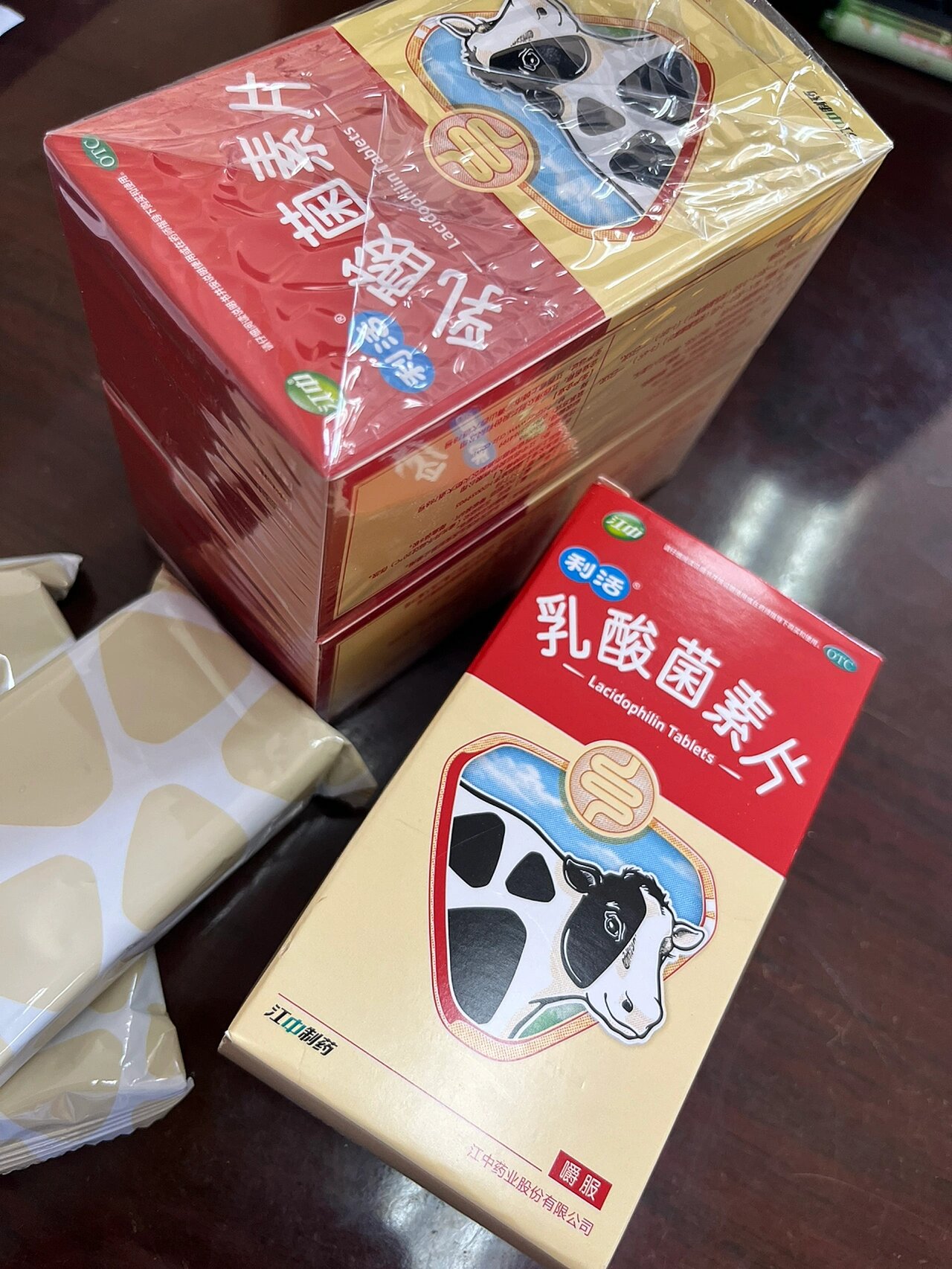 万通乳酸菌素片图片