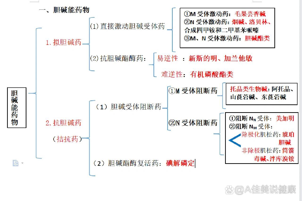 药理学重点总结图片