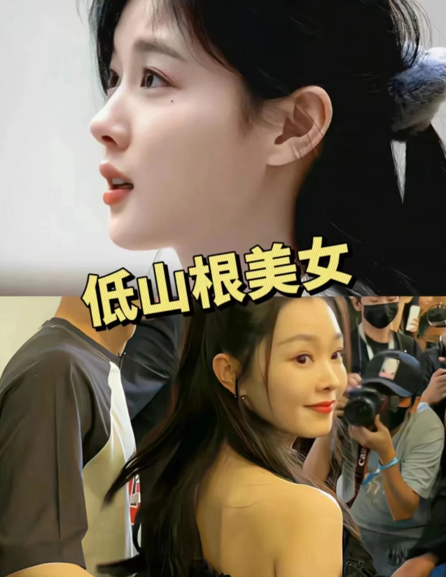 低山根鼻子就真的不能出美女了吗