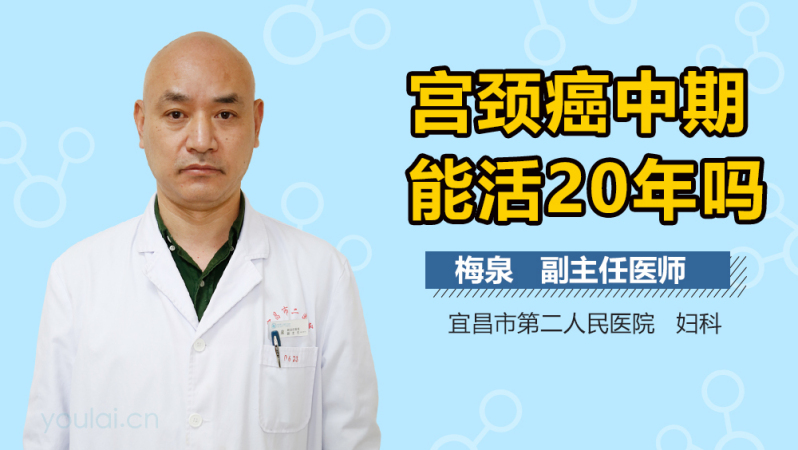 宮頸癌中期能活20年嗎