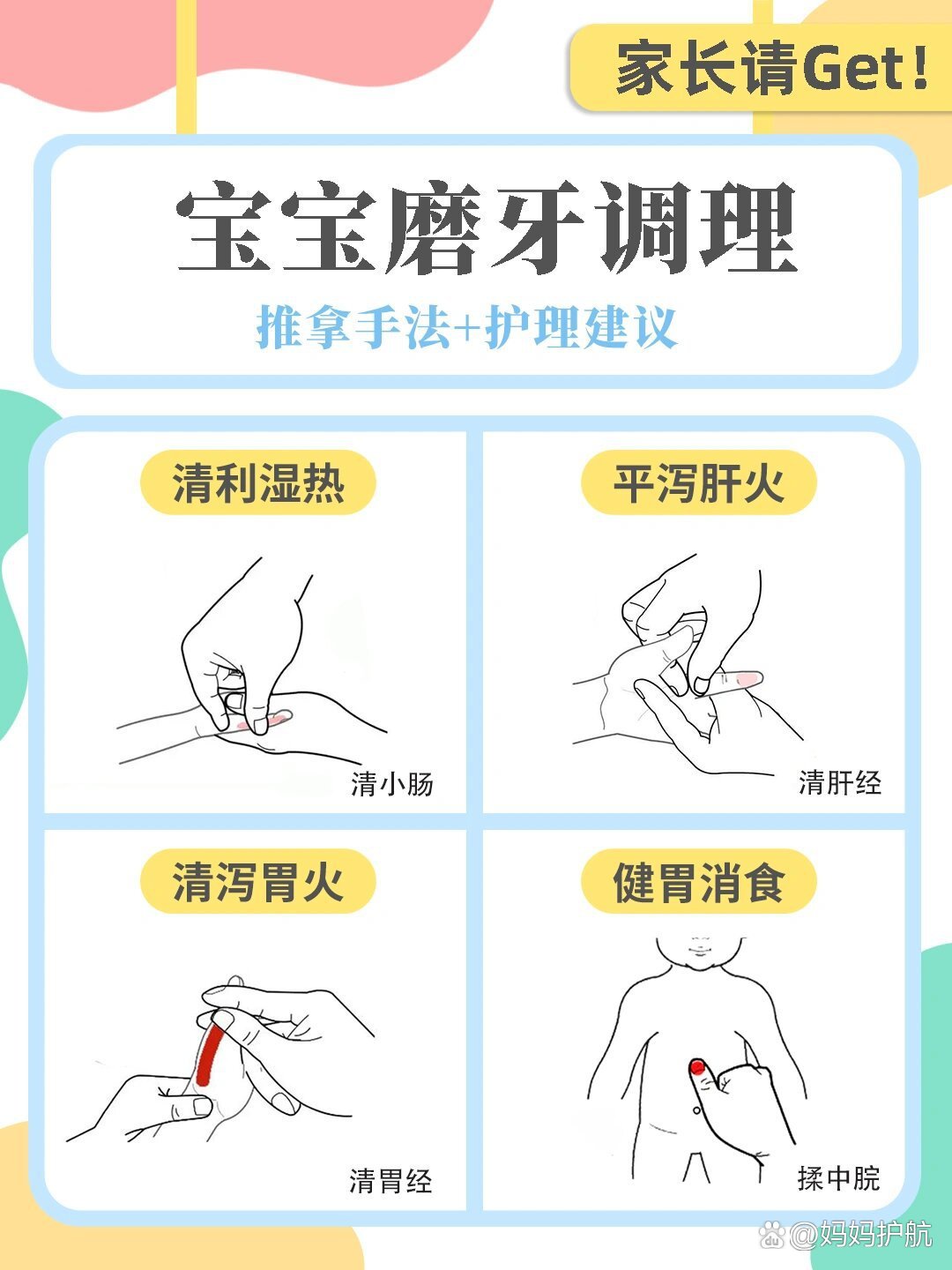 儿童康复口腔按摩手法图片