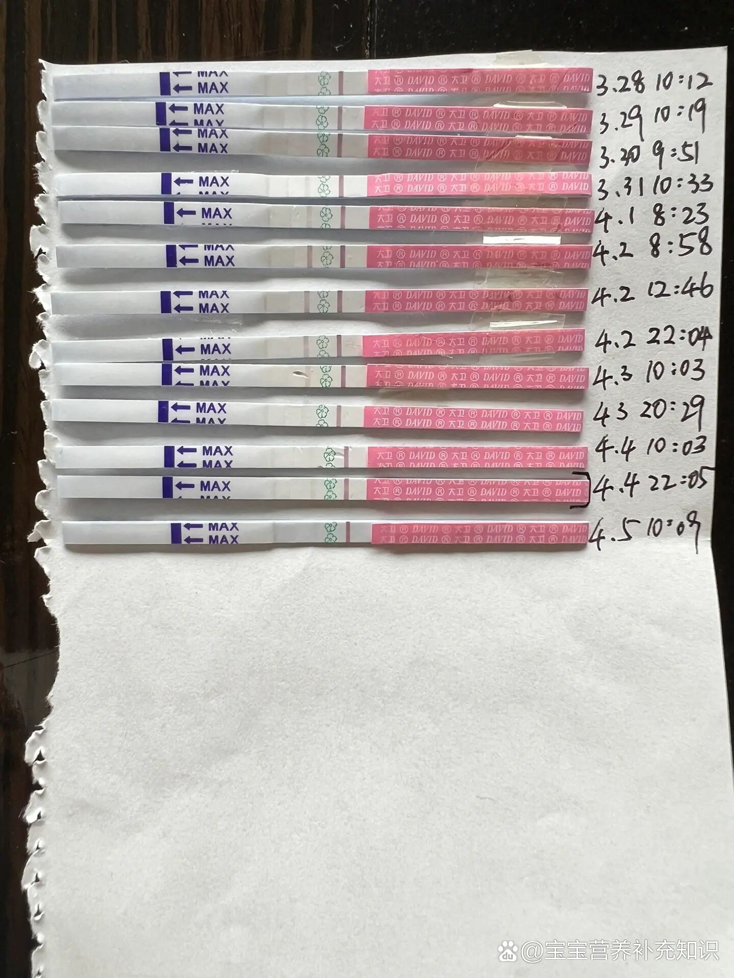 大卫试纸加深后又变浅这是为啥?