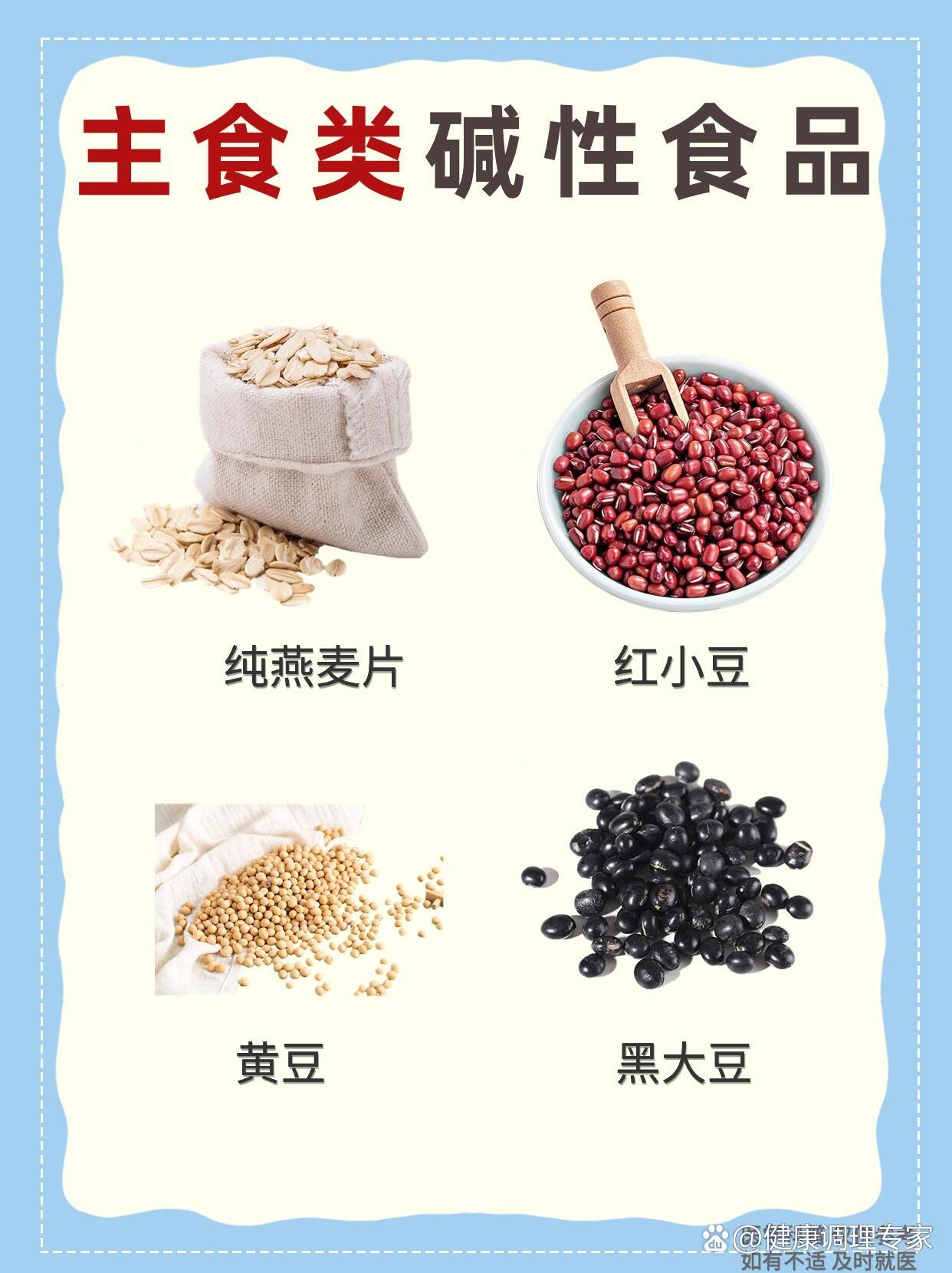 日常饮食中碱性食物有哪些?
