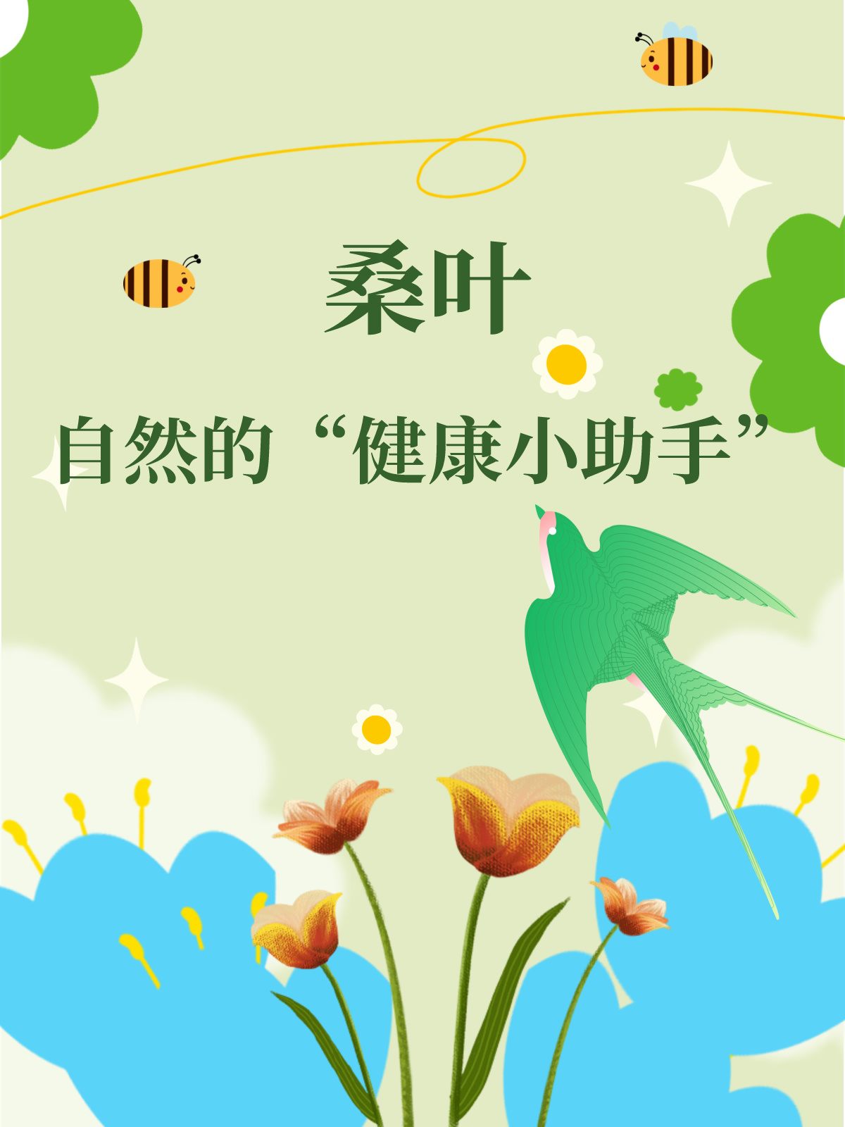 桑叶自然的健康小助手