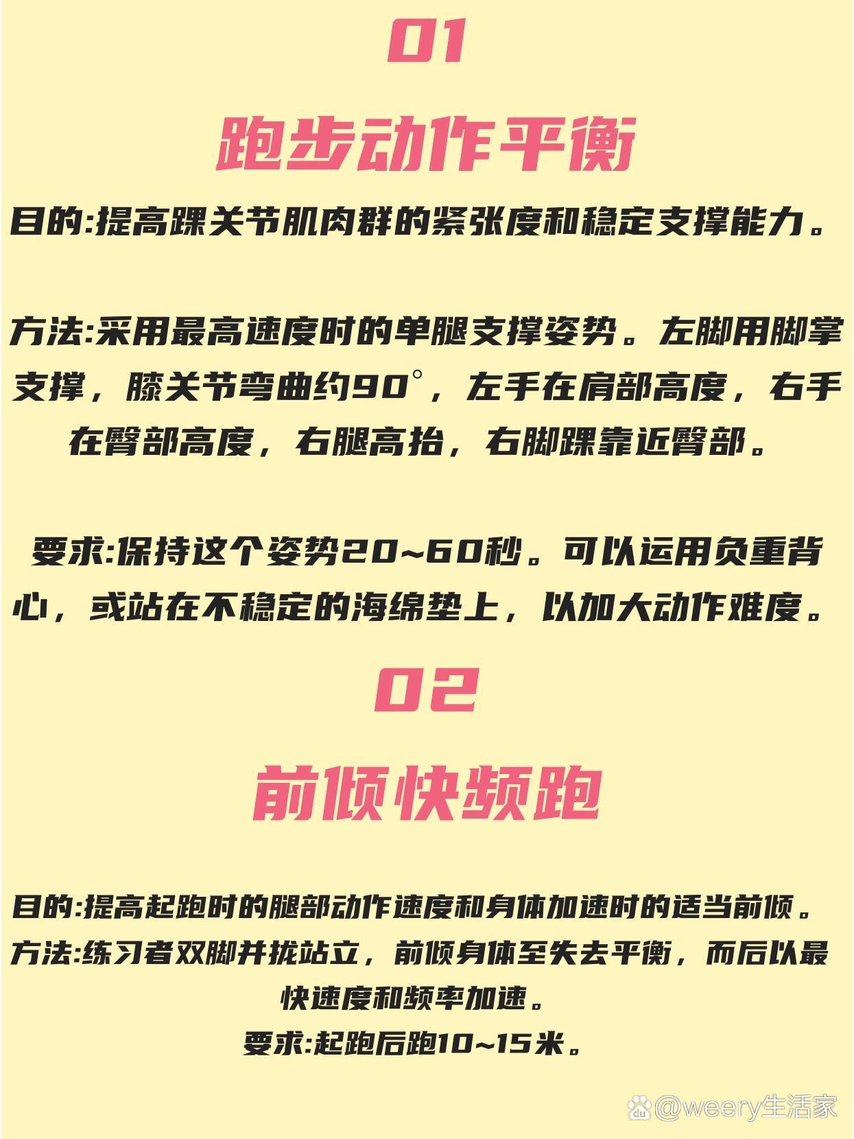 体育干货·10个提高跑步速度的训练方法