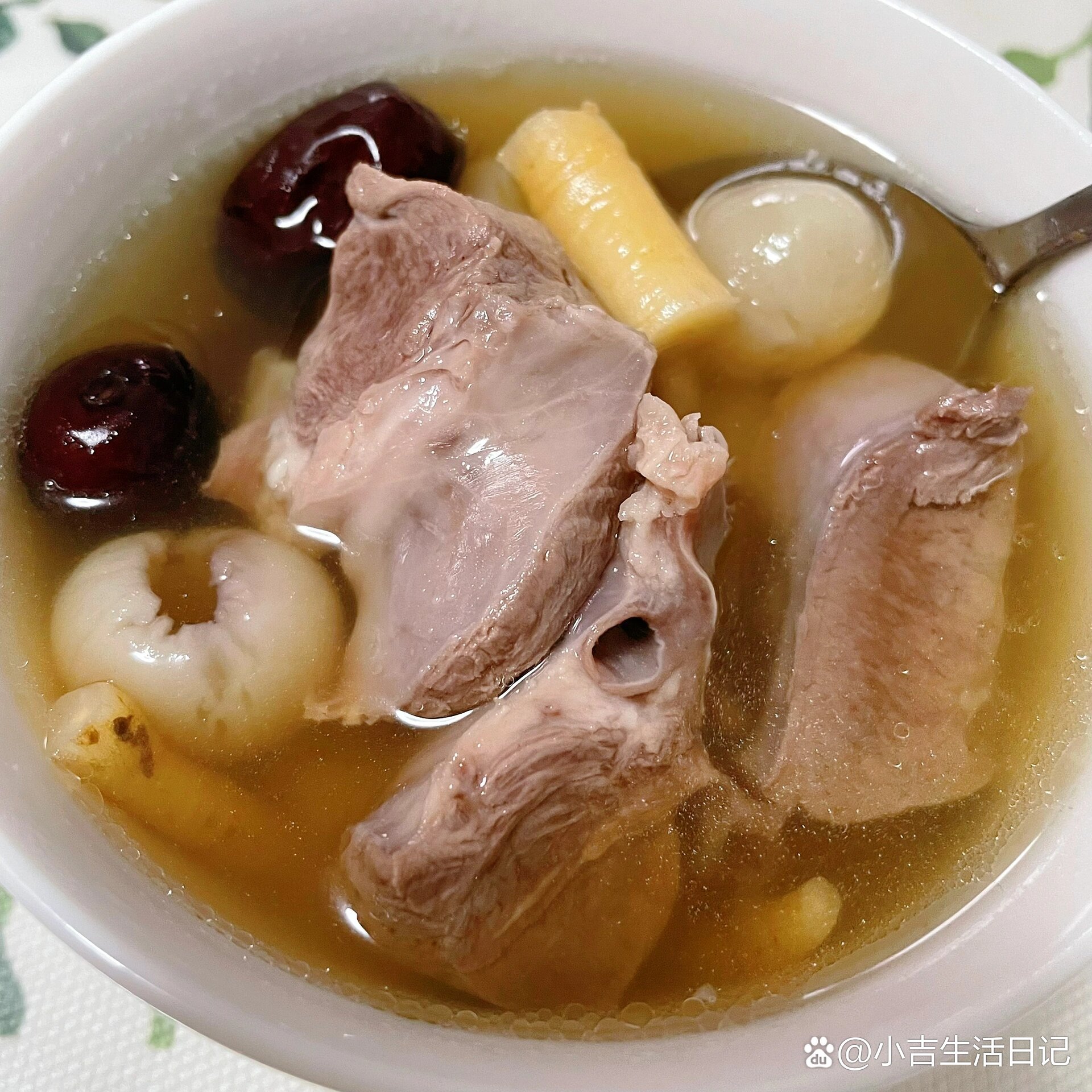 安神党参猪心汤!