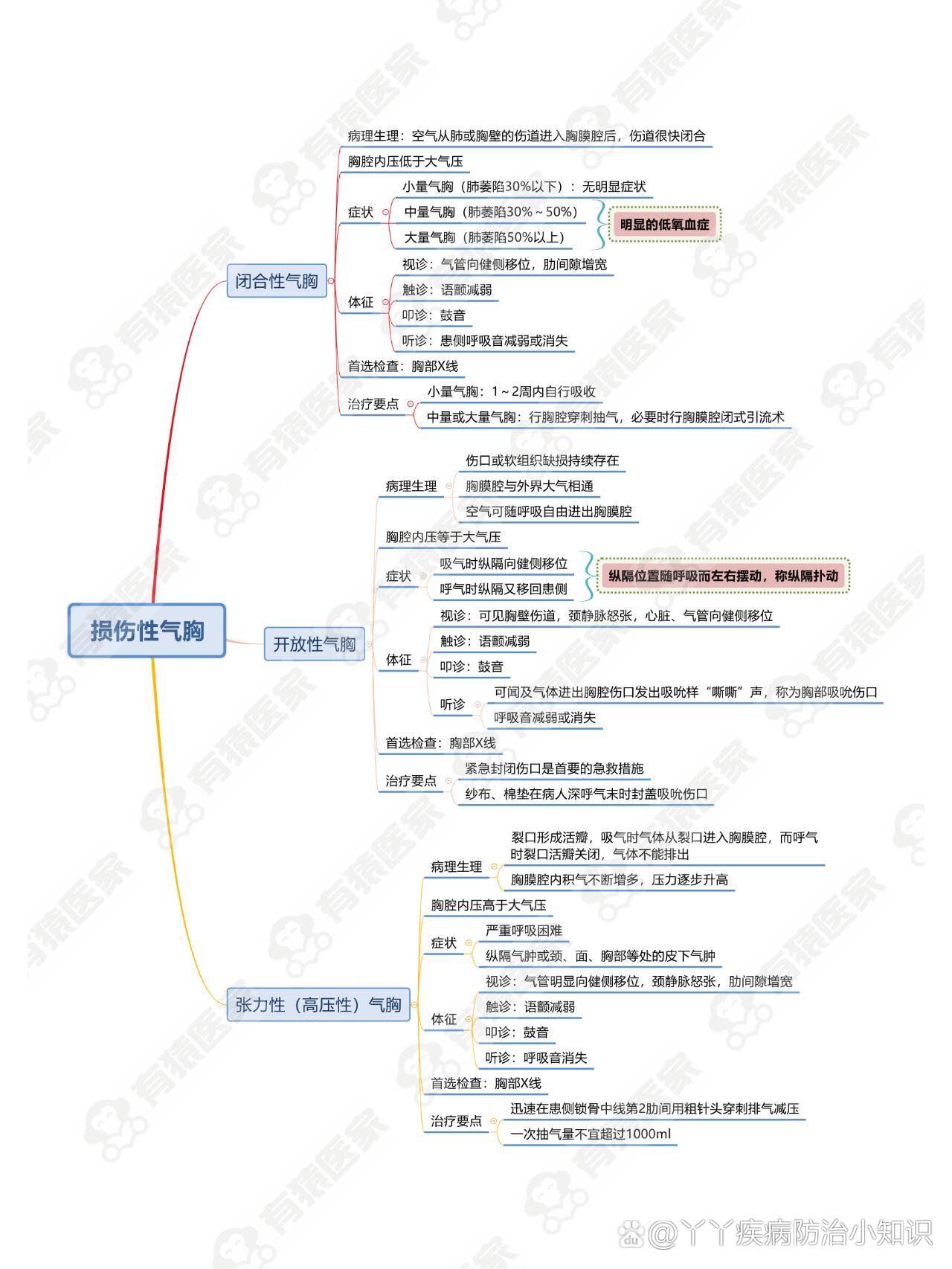 气胸分级图片