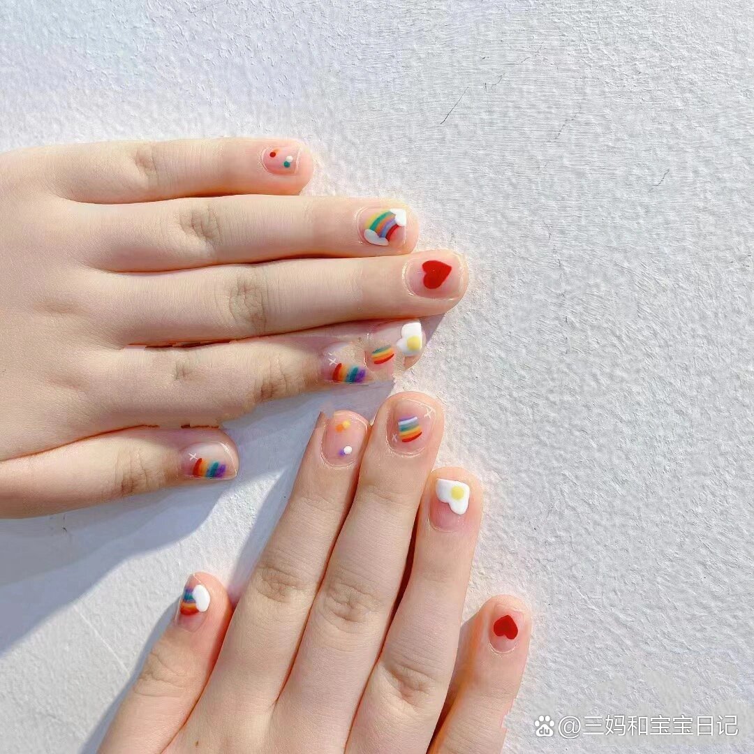 小朋友美甲合集|可可爱爱09
