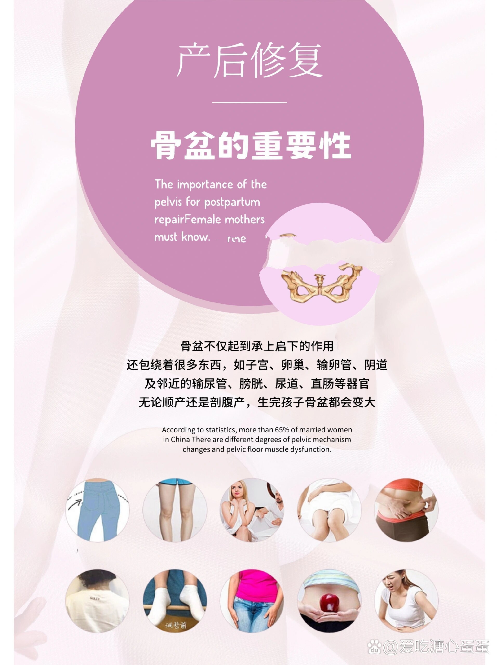 产后修复海报