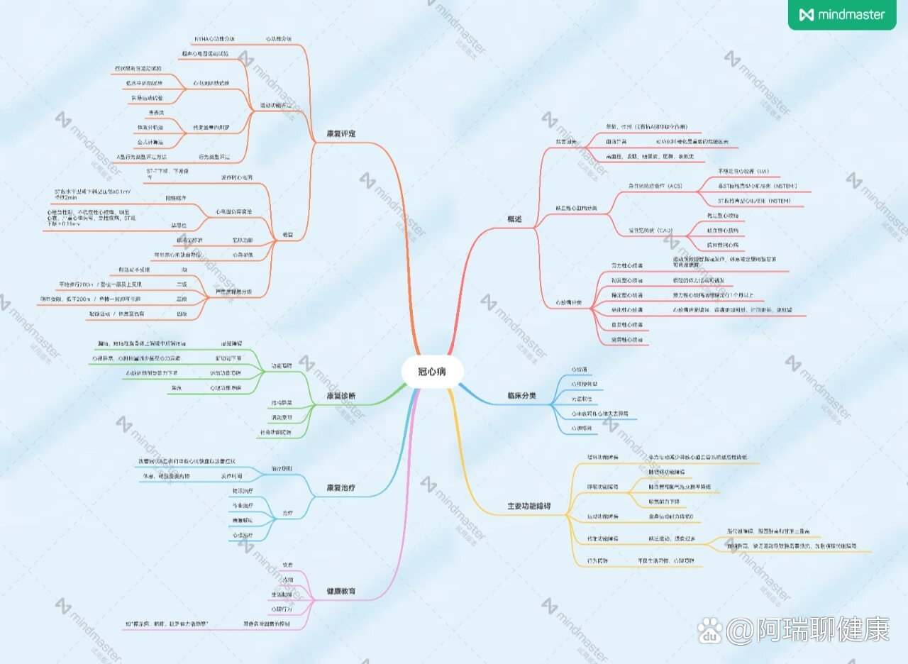 心包疾病思维导图图片