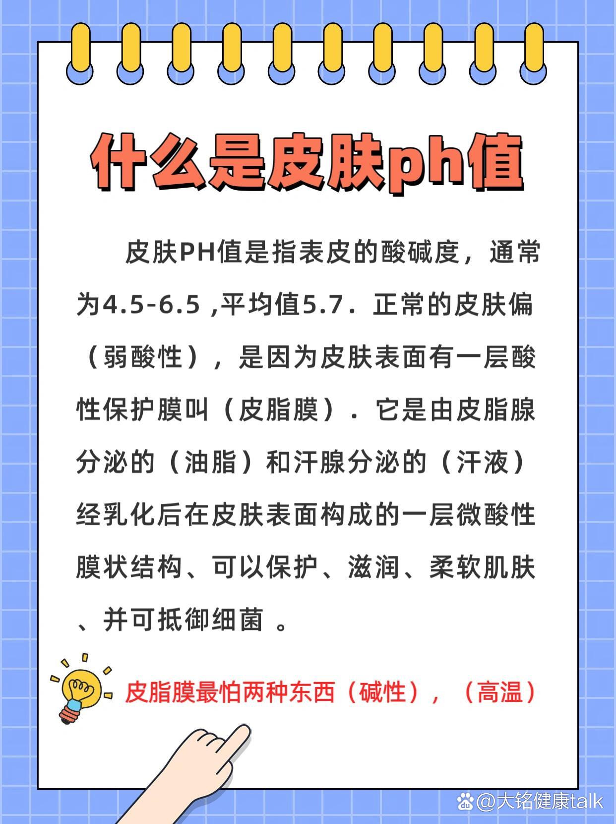 什么是皮肤ph值?