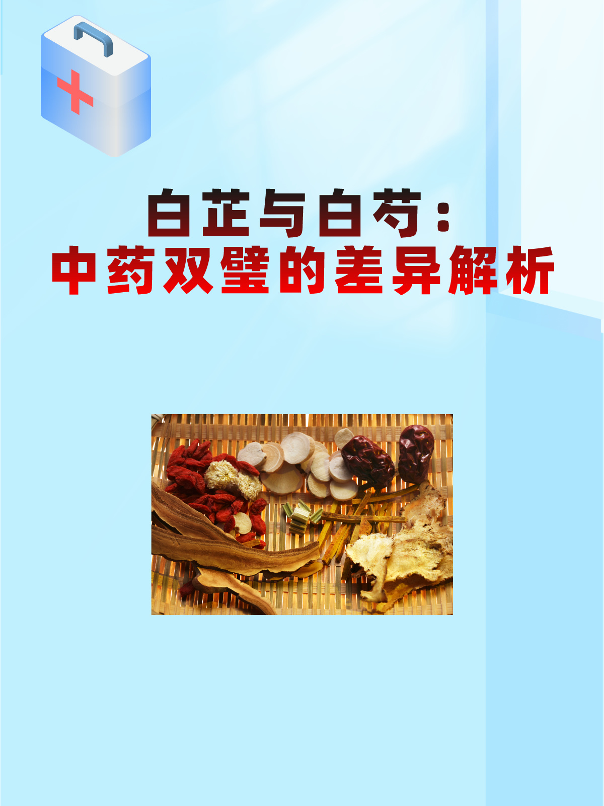 白芷与白芍:中药双璧的差异解析