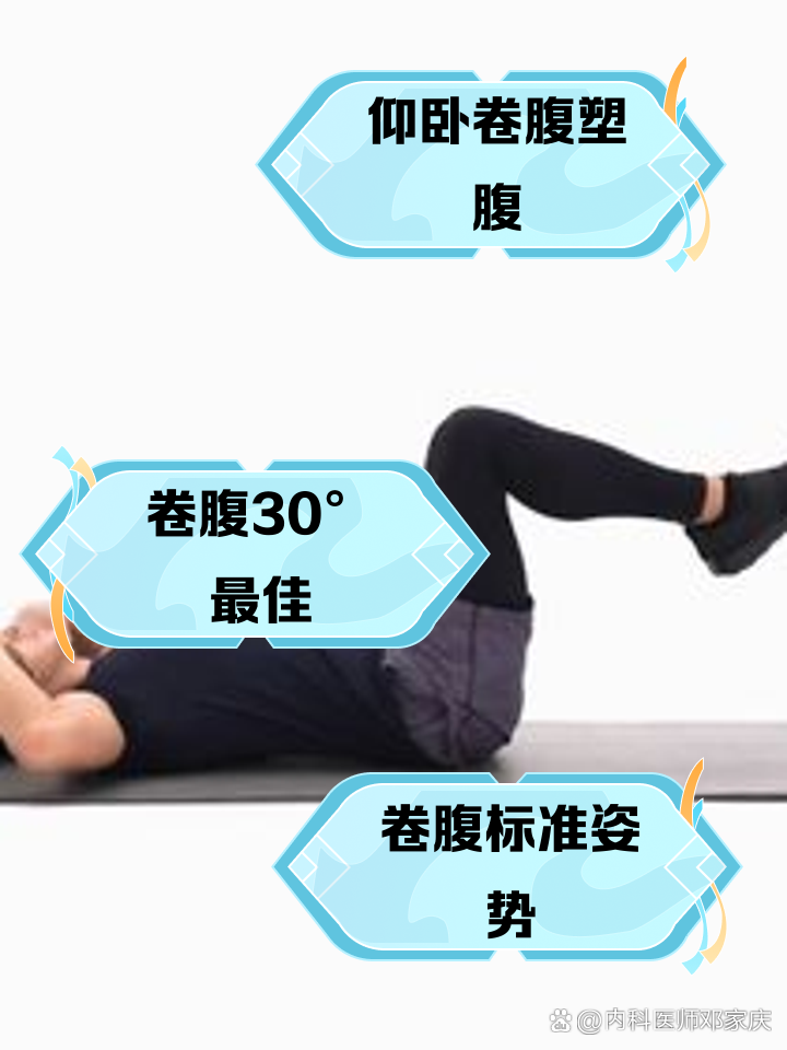 仰卧卷腹动作要领