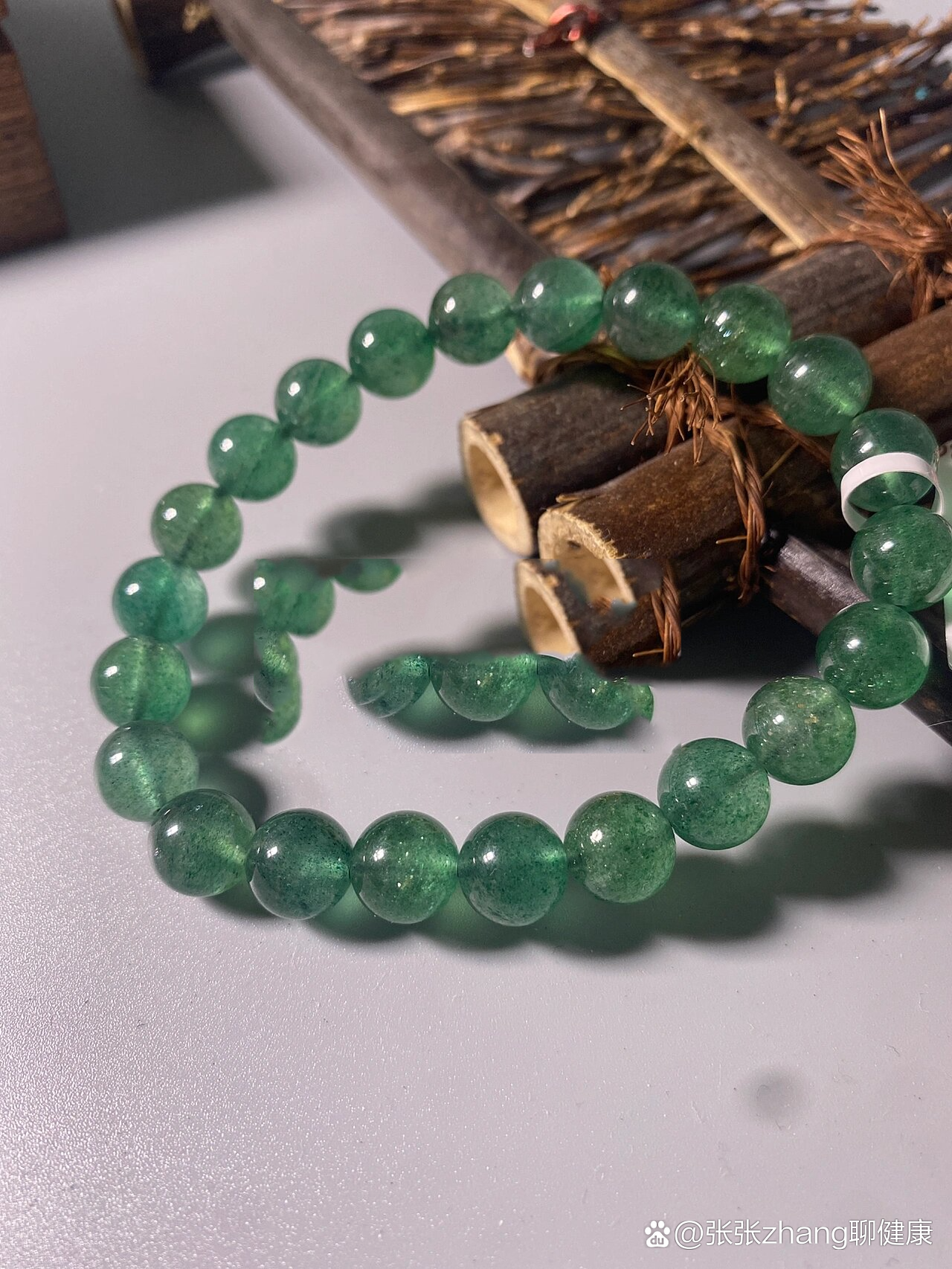  p>绿色草莓晶手链,会有不一样的感觉呢 br>值得入手的绿草莓晶  br>1