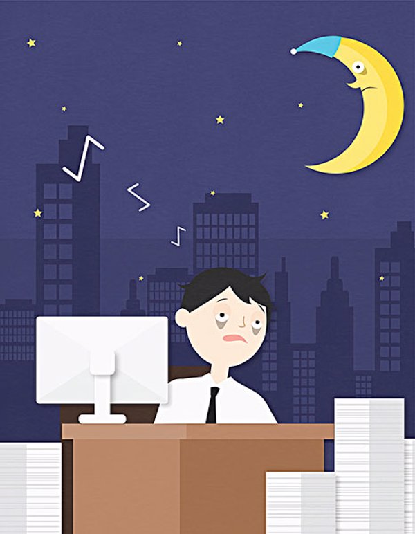 晚上十点多睡下没有一点困意