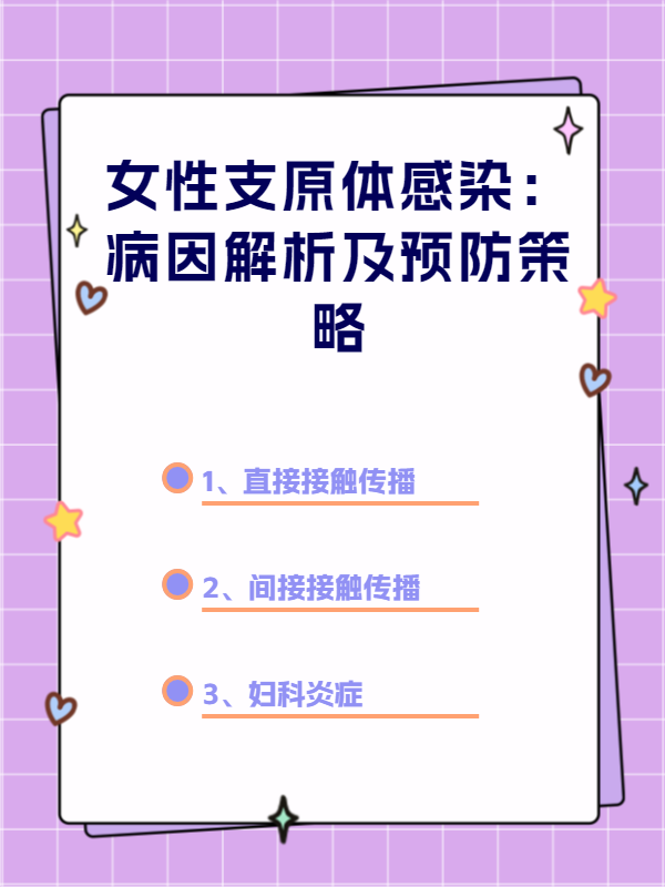 女性支原体感染:病因解析及预防策略
