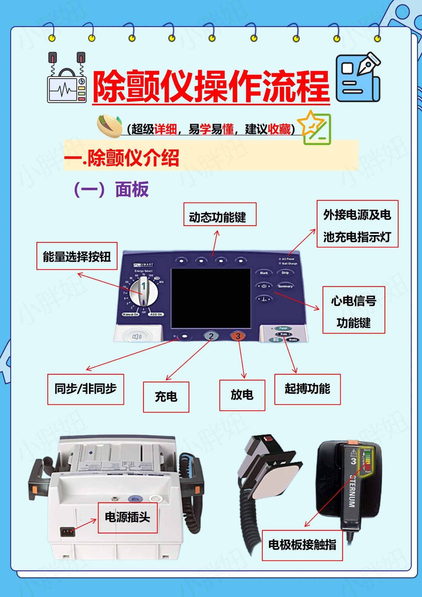 飞利浦除颤仪使用图解图片