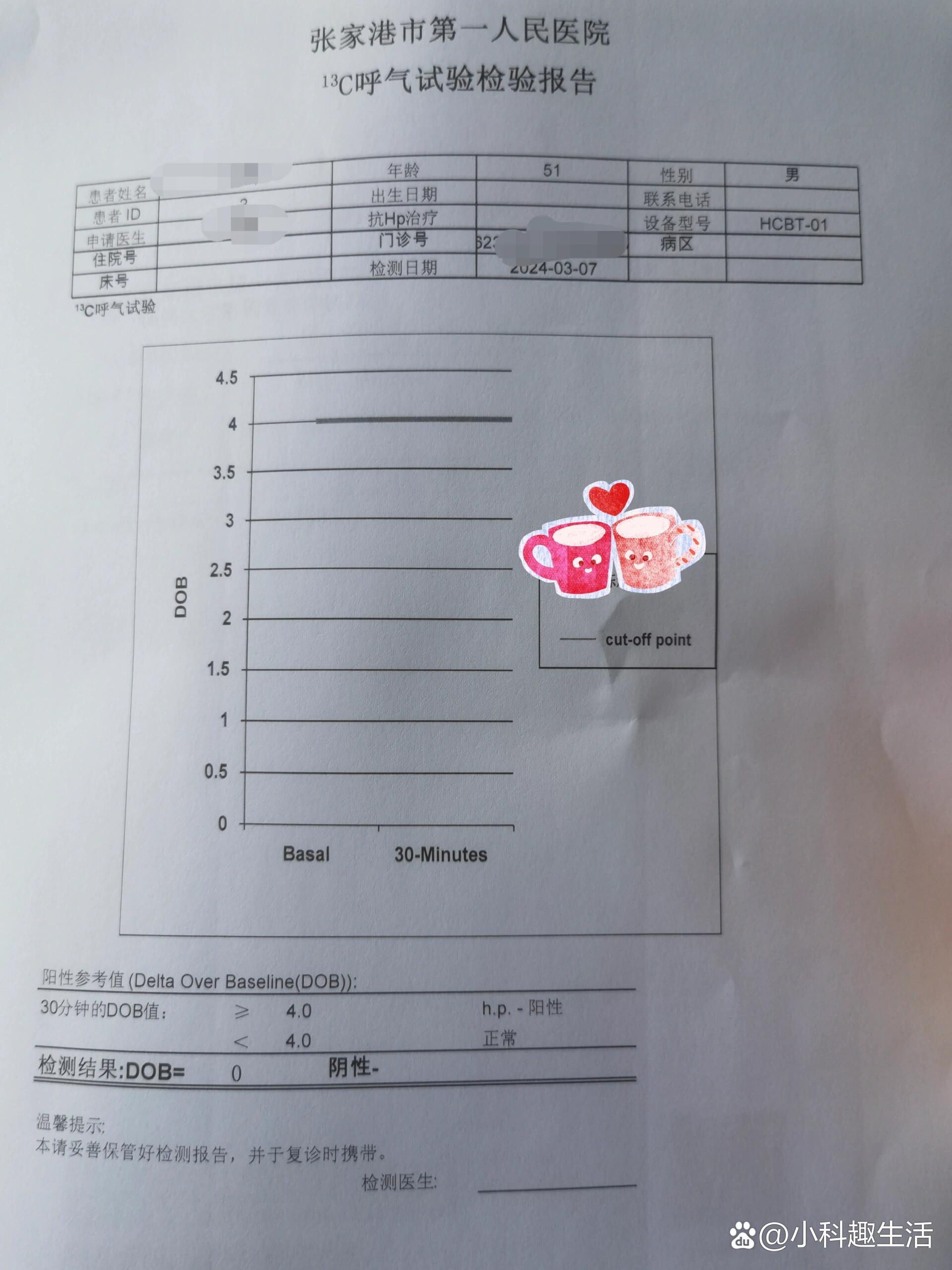 碳14阳性图片