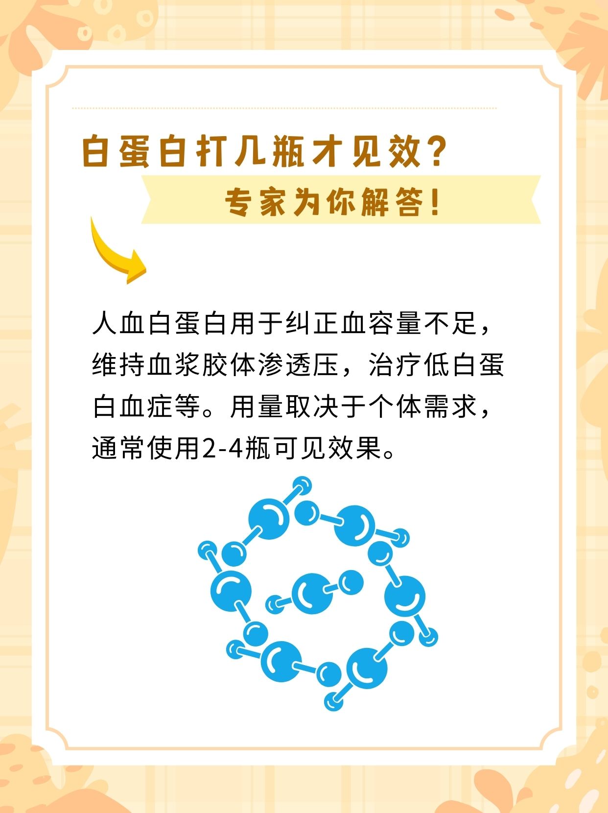 为什么尽量不打白蛋白