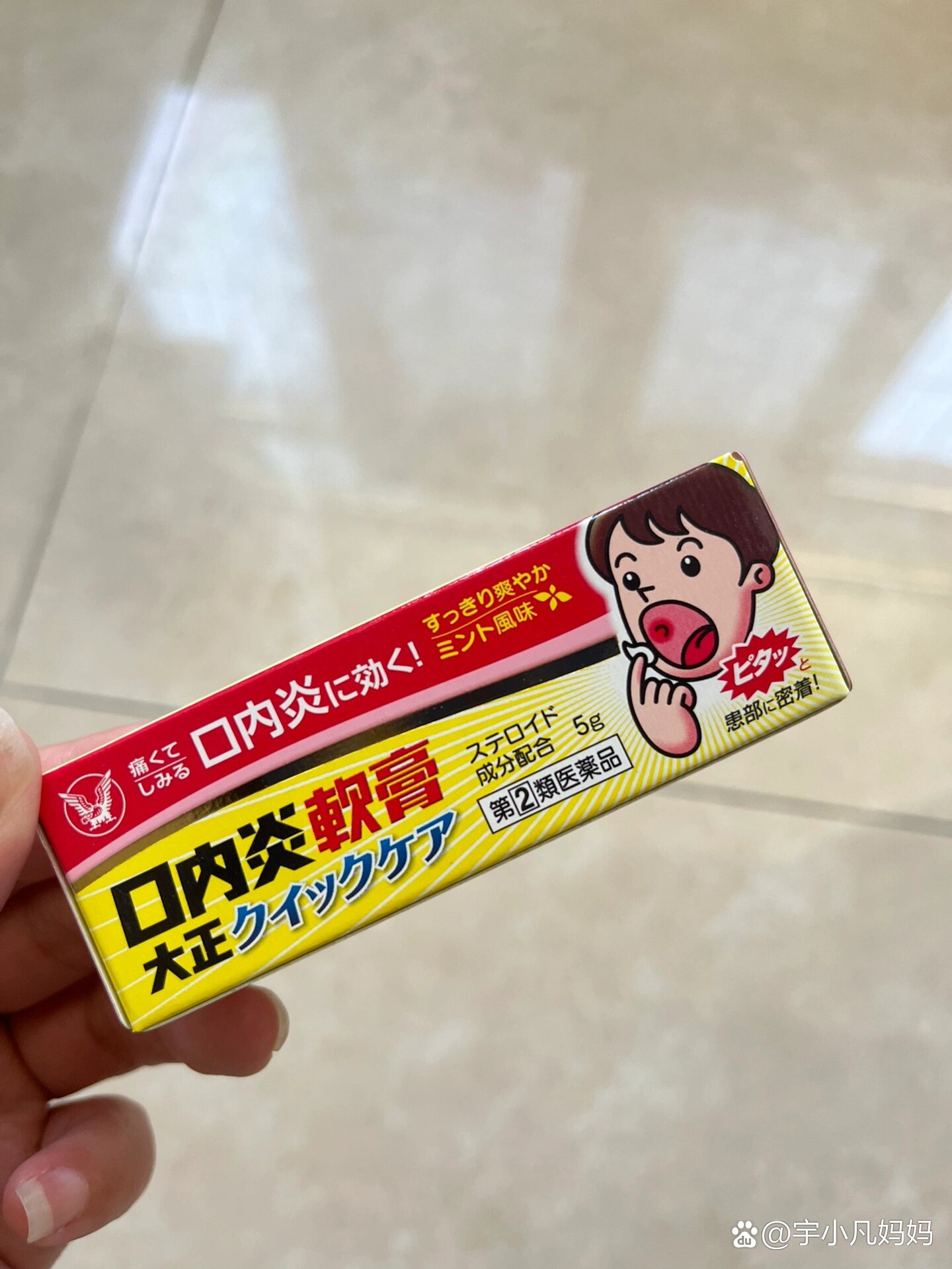 日本大正口内炎口腔溃疡软膏