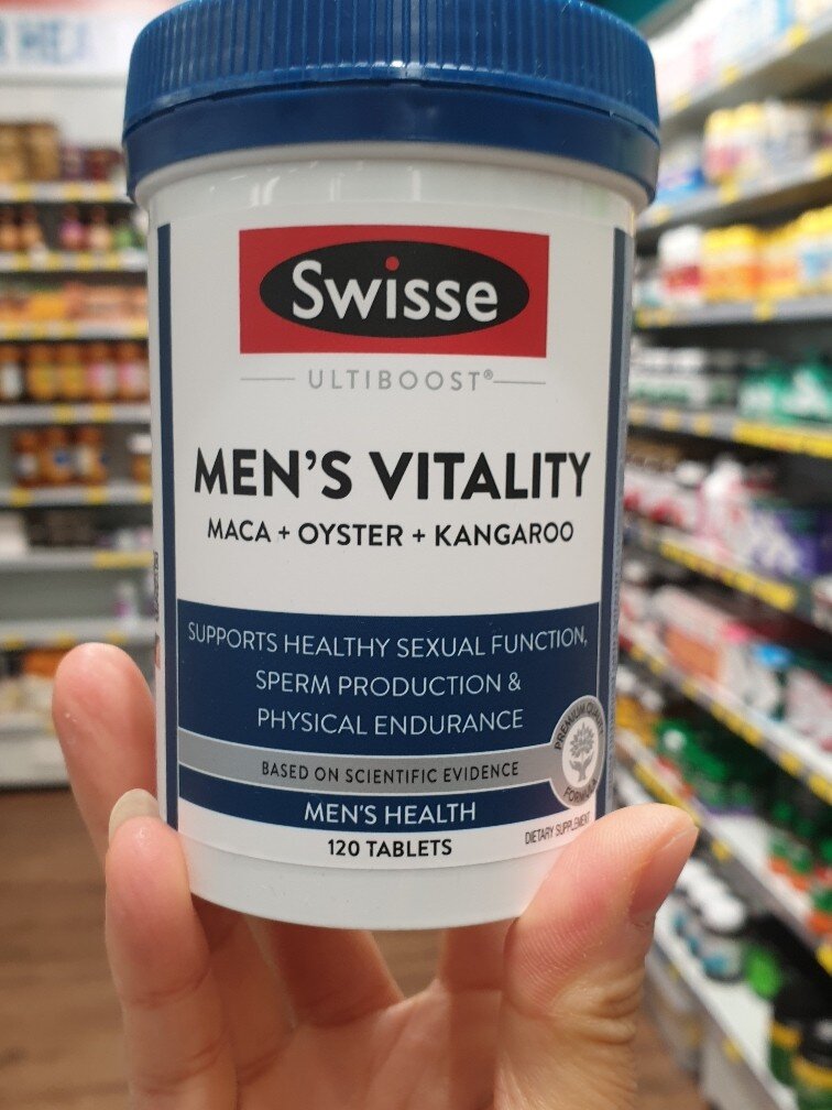 新西兰好物|澳洲直邮swisse男士活力雄风片