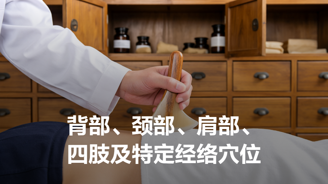 刮痧的位置 | 百度健康·医学科普