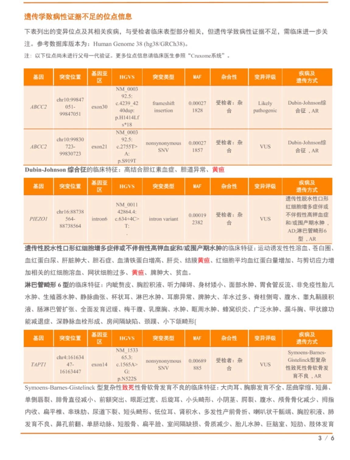 羊水穿刺核型基因芯片cnv