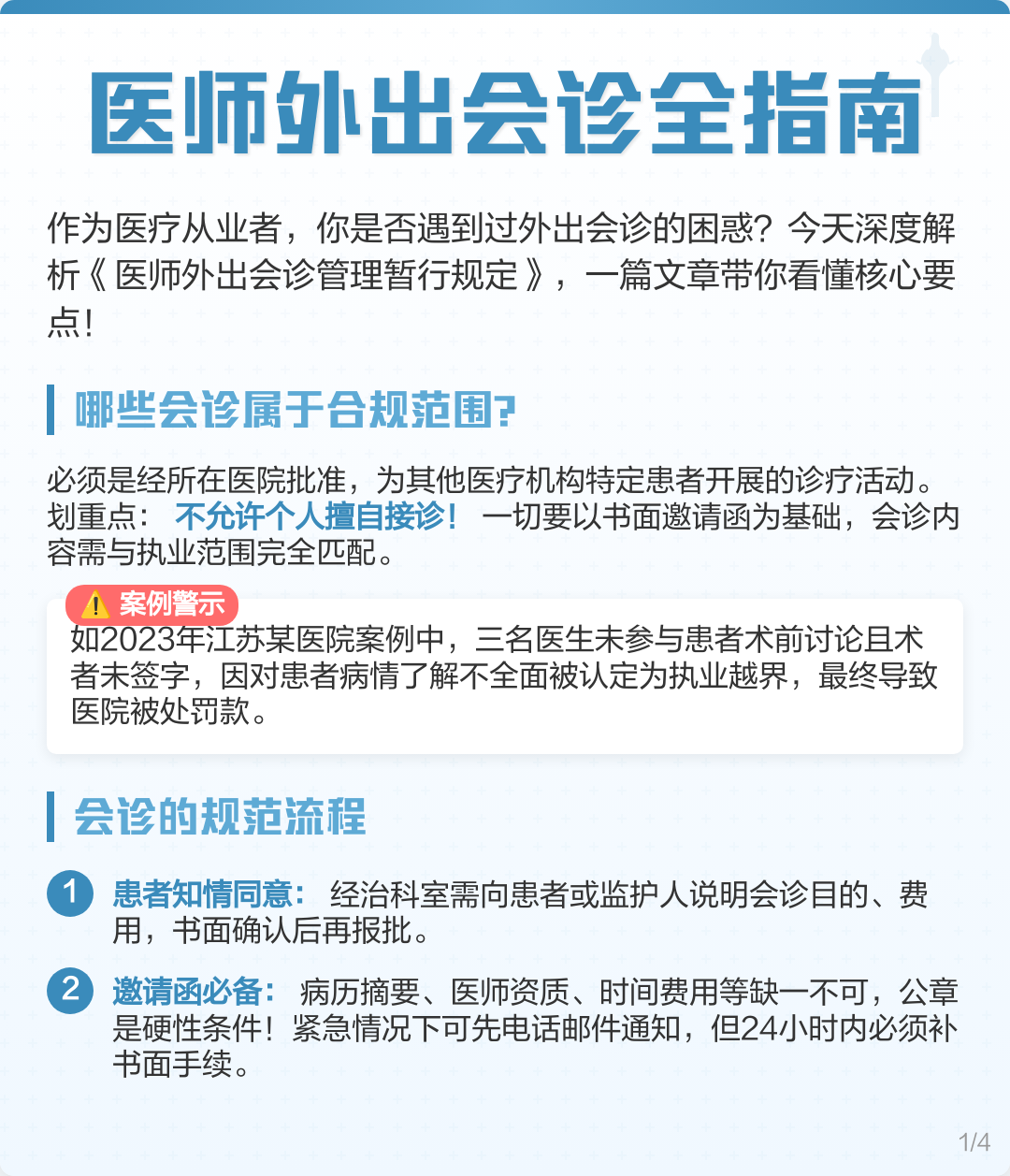 🌟医师外出会诊全指南🌟