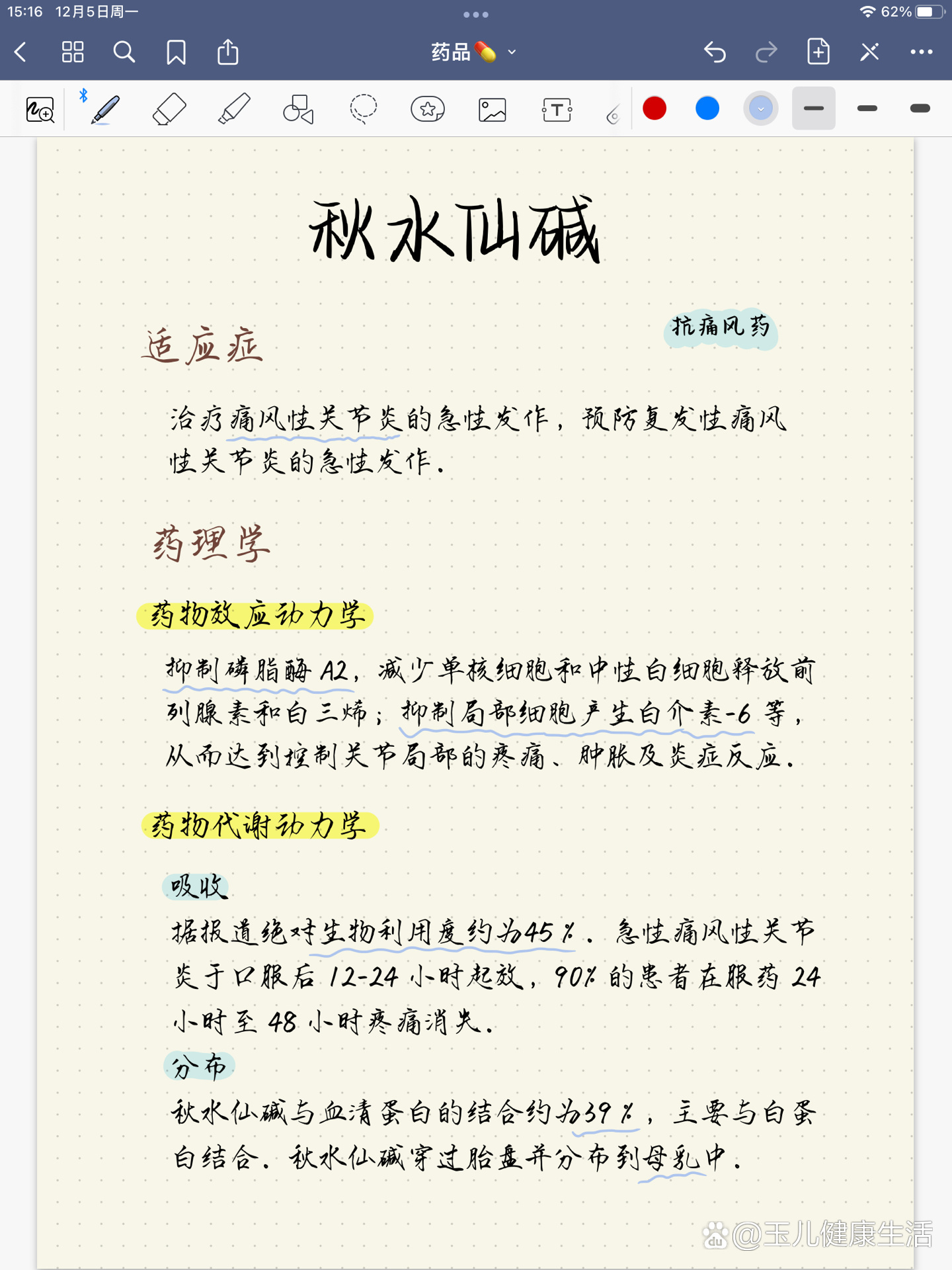 认识药品|no93秋水仙碱