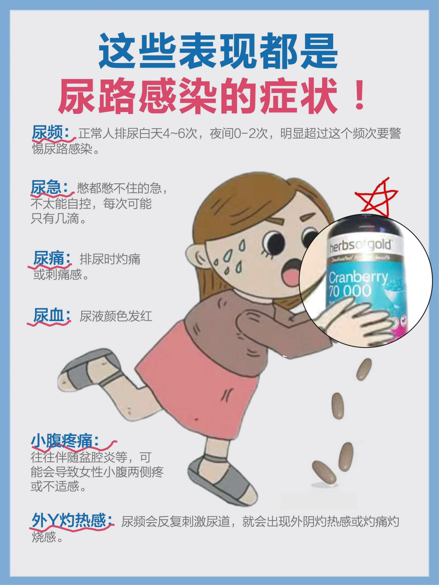 原来有这些症状是因为尿路感染了751575157515