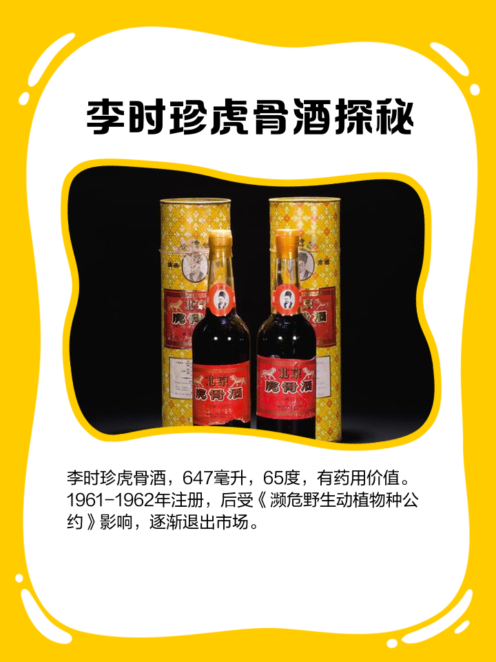 李时珍虎骨酒