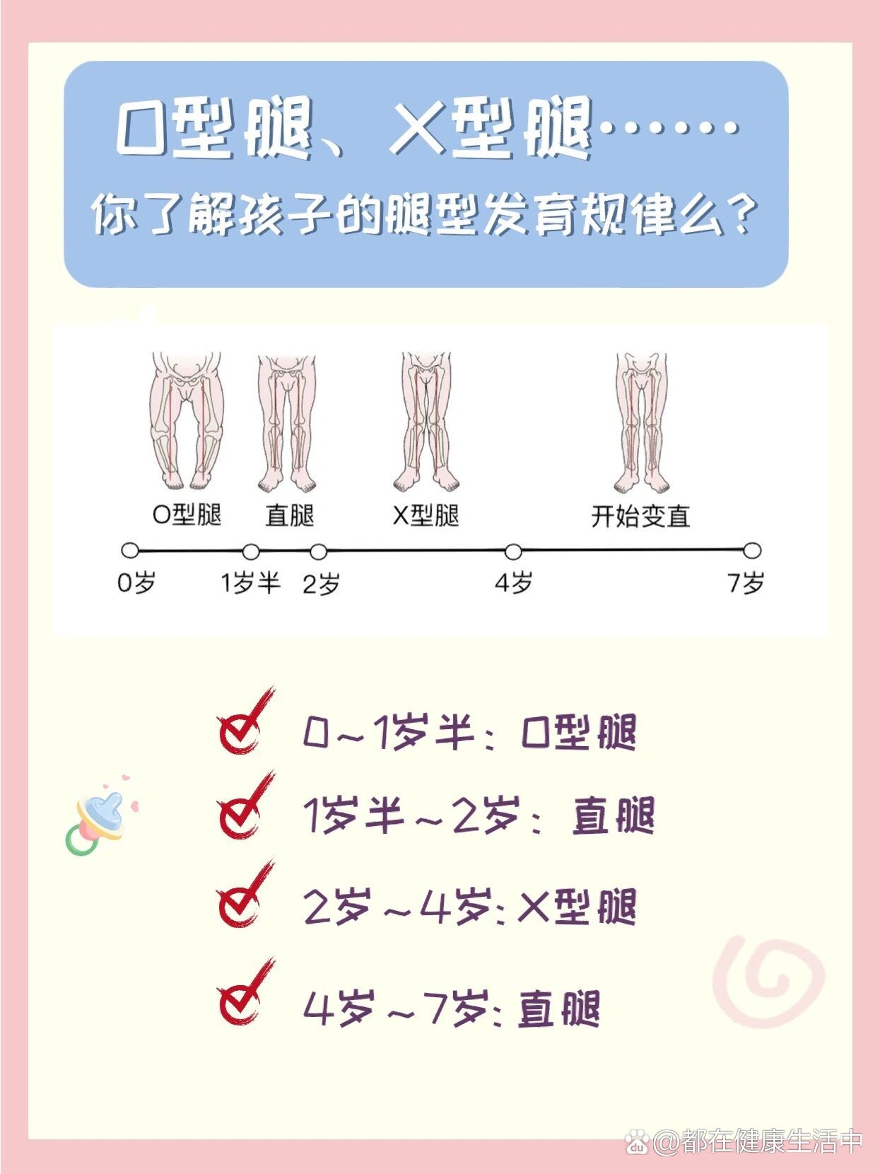 宝宝的o型腿真的需要矫正么?