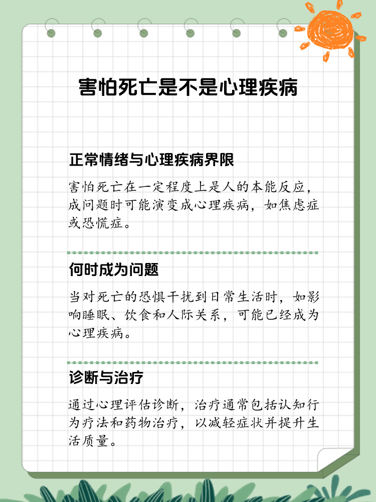 人为什么会害怕死亡