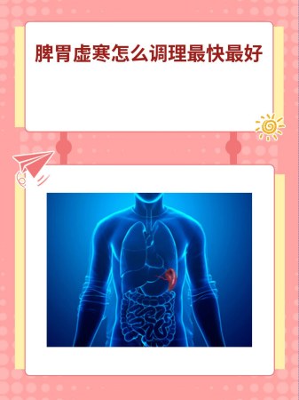 脾胃虚寒怎么调理最快最好