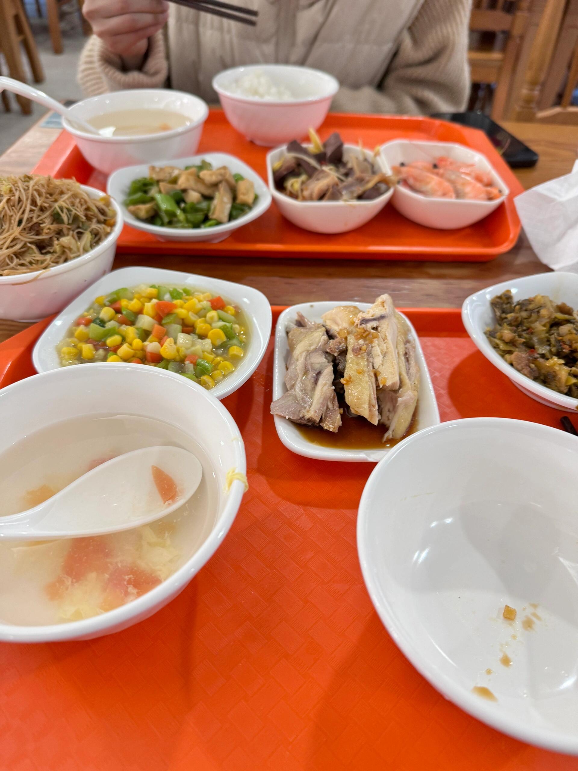 东阳人民医院食堂伙食第二弹