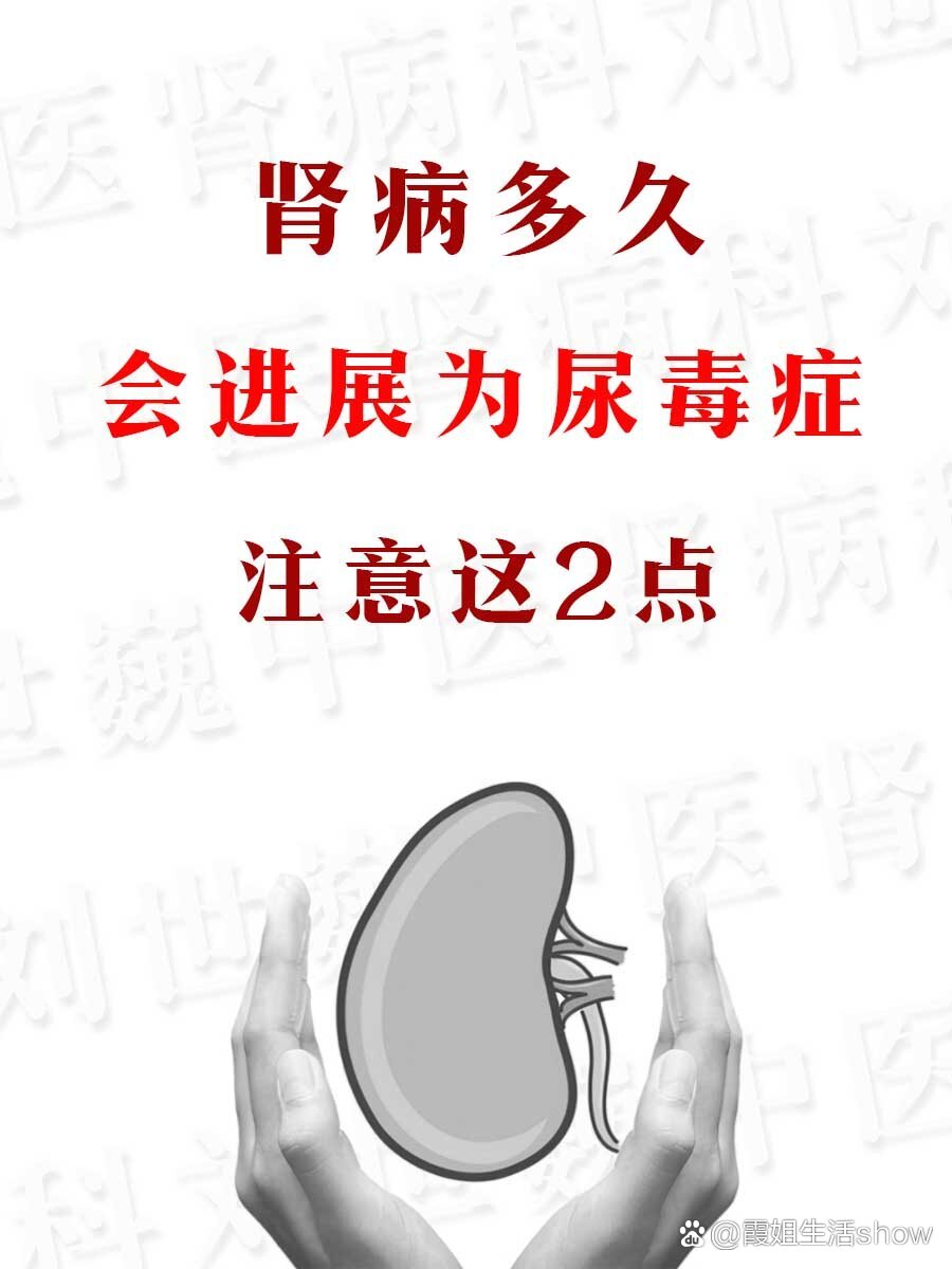 肾病多久到尿毒症?