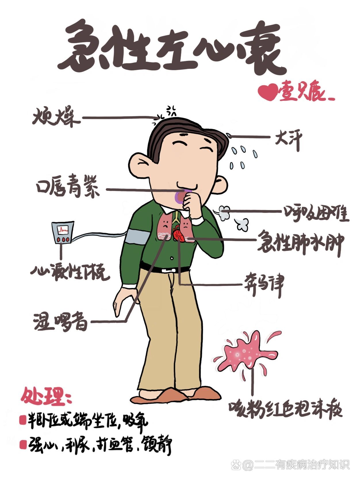 医学生笔记94|急性左心衰02