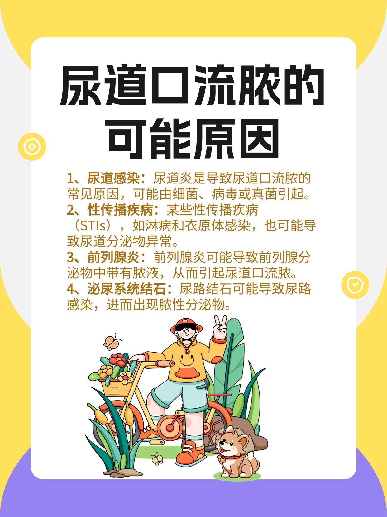 男性尿道口流脓现象解析:识别原因与及时应对