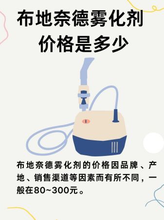 布地奈德雾化剂,价格究竟如何?