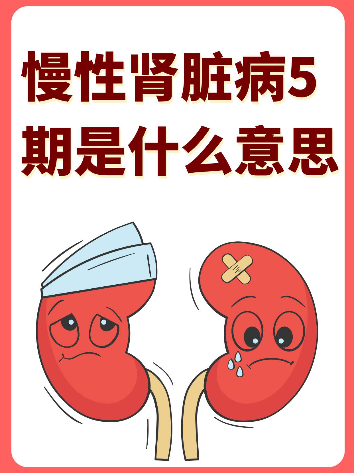 慢性肾脏病5期是什么意思