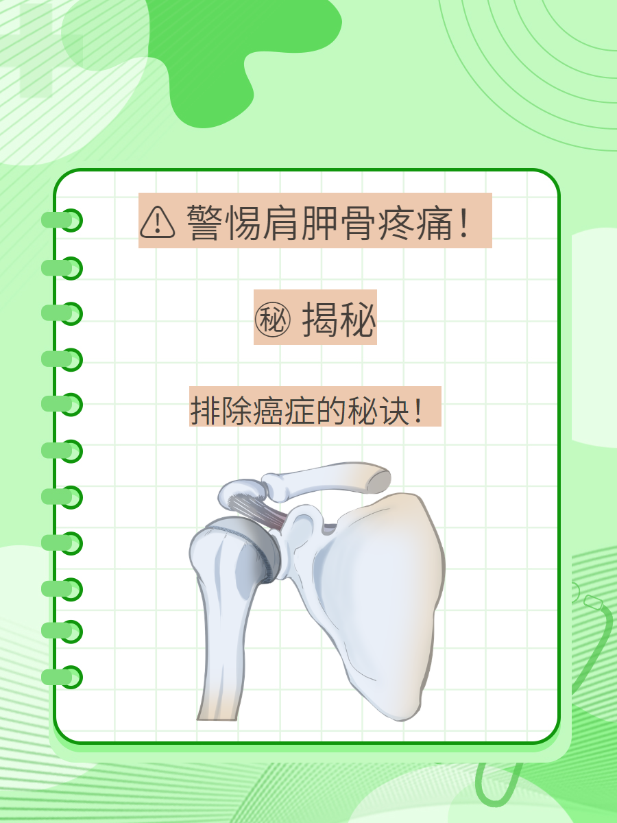 肩胛骨恶性肿瘤图片